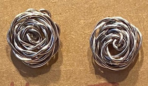 Flower Like Swirl Studs