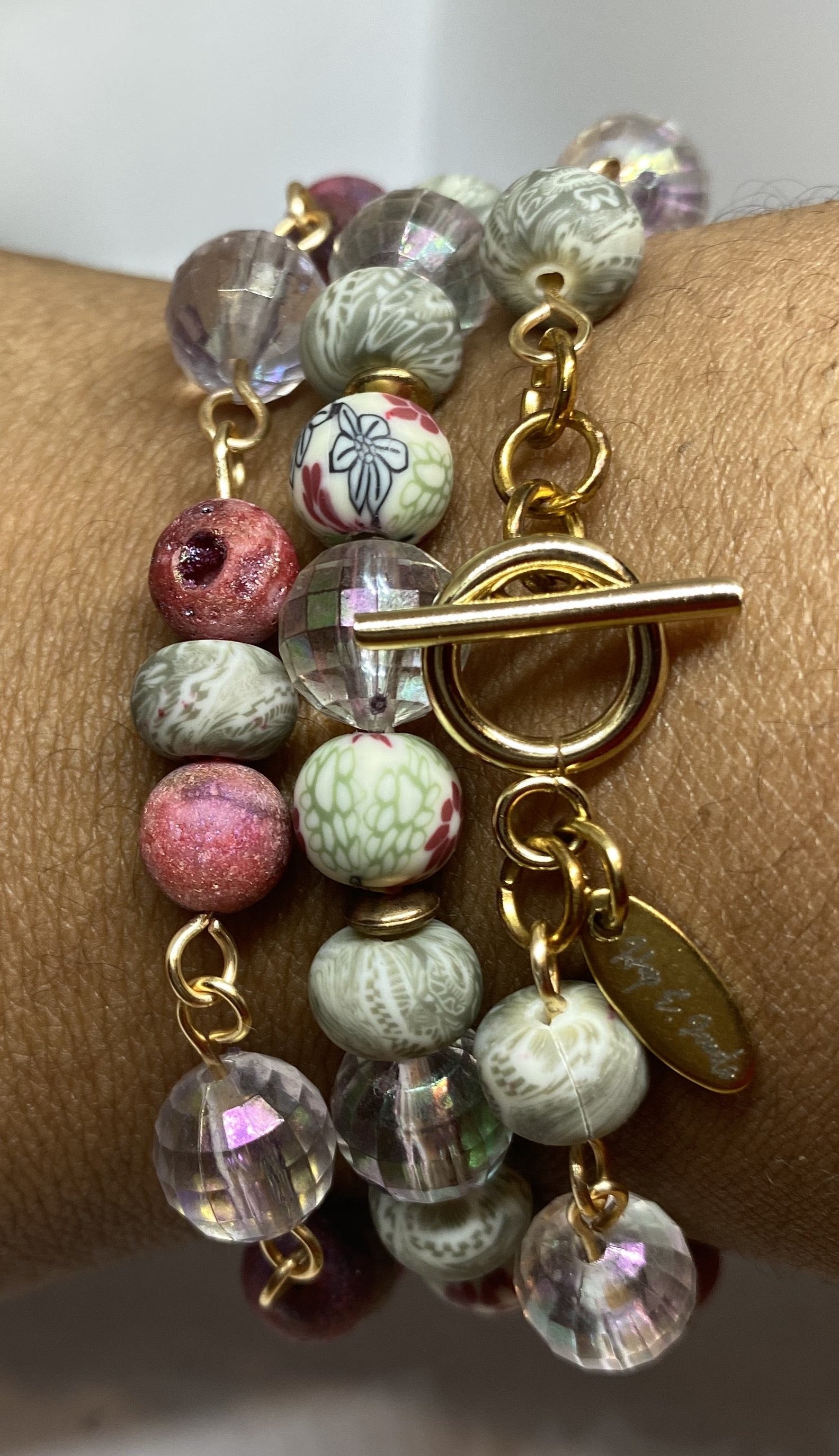 Stretched and Wrapped Bracelet Set