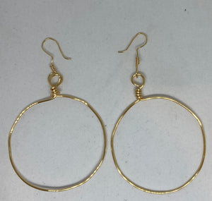 Hanging Hoop Earrings