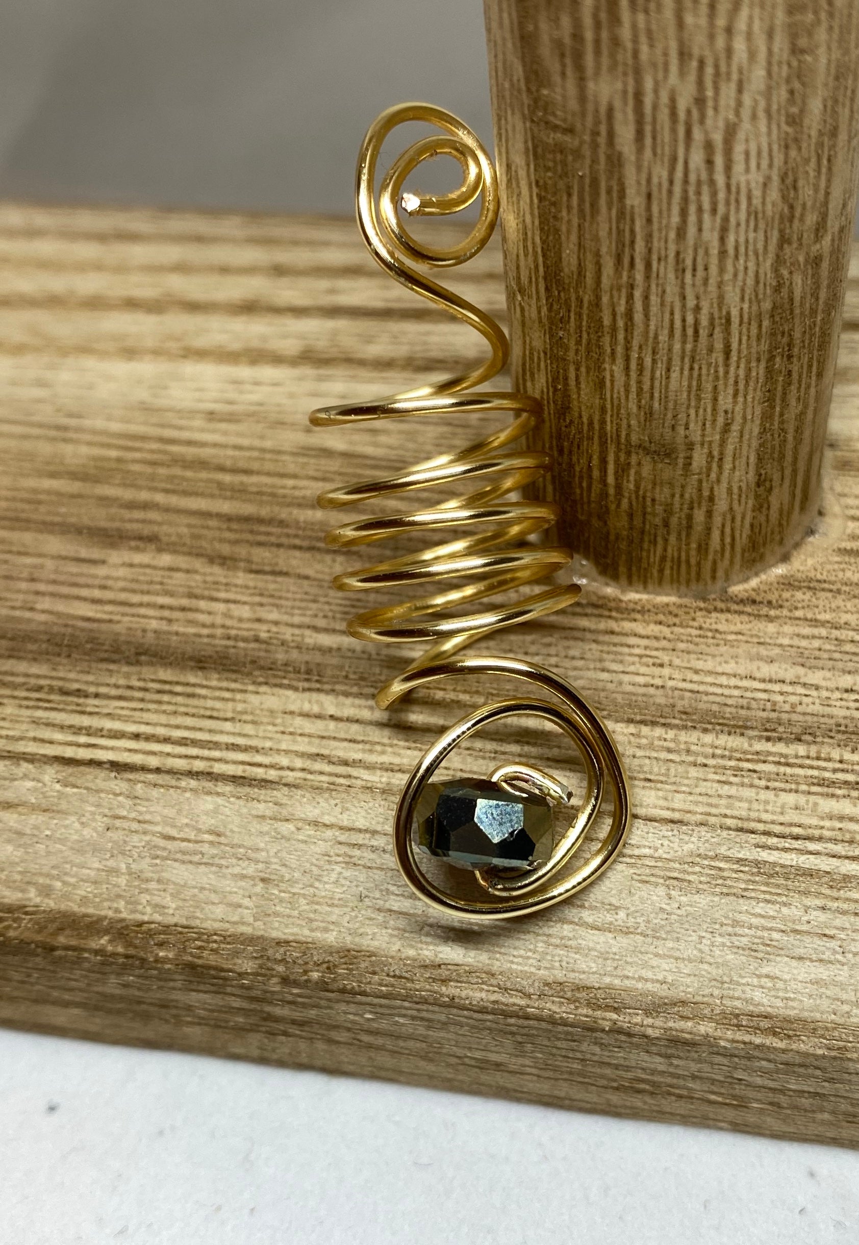 Gold Coil Loc Jewels