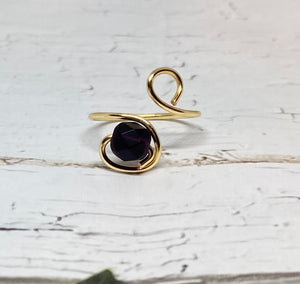 Midnight Midi Ring